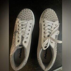 Grey with silver studs - new never worn size 10